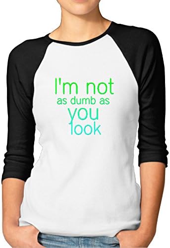 Women's Not As Dumb Baseball Jerseys Baseball Shirts