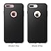 elago iPhone 8 Plus/iPhone 7 Plus Case [Slim Fit Soft][Black] - [Robust TPU][Minimalistic][True Fit]