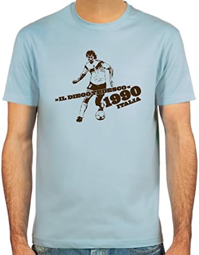 SpielRaumT-Shirt il Diego tedesco ::: Colour: SkyBlue, Sand or White ::: Sizes: S-XXL (Football)