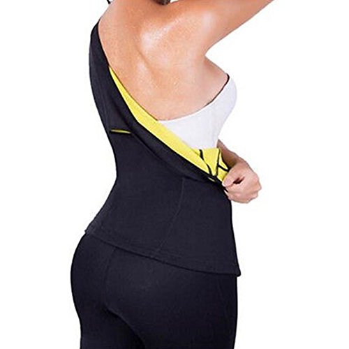 Xinzhi Sauna Vest for Women -Women's Sauna Vest with Sleeves Gym Hot Sweat Suit Weight Loss