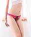 HitZoom Womens Sexy Lace Hollow Out V-String G-String T-Back Thongs