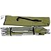 Outsunny Heavy-Duty Outdoor Folding Military Style Camping Cot, Greenthumb 2