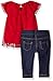 Nautica Baby Girls' Woven Top and Legging Set