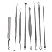 8Pcs Stainless Steel Blackhead Remover Tool Acne Comedone Pimple Extractor Face