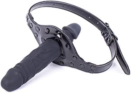 Bondage Masters Double Penis Mouth and Silicone Extended Pecker Gag