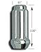 Gorilla Automotive 26104HT Small Diameter Duplex Acorn Chrome 6 Lug Kit (14mm x 2.0 Thread Size) - Pack of 24