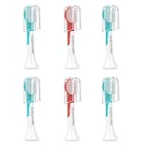 Bobohome Sonic Care Kids Replacement Toothbrush Heads for Philips Sonic Care Kids Series Electric Toothbrush (Small Size for Age 3-8)