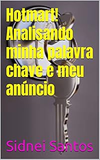 Livro Hotmart! Analisando minha palavra chave e meu anúncio