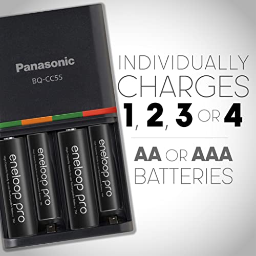 Panasonic BQCC55KSBHA Advanced eneloop pro Rechargeable Battery 4 Hour