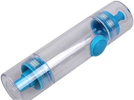 Multi-Use 2 in 1 Sauce, Oil, Vinegar Spritzer/Sprayer and Dispenser/Cruet Perfect for spraying Vinegar or drizzling oil (Blue)