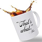 Best Funny Mugs Gift | That's What She Said Quote from The Office Gifts | The Office Merchandise 11 oz Funny Porcelain Coffee Mug is a Prime Mug for Mom, Dad and Friends, Christmas Stocking Stuffer