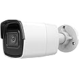 4MP PoE Security IP Camera - Compatible with Hikvision DS-2CD2043G2-I Mini Bullet EXIR Night Vision 4mm Fixed Lens H.265+, English Version, Firmware Upgradable
