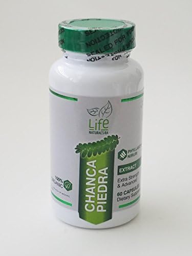 Chanca Piedra 500MG per tablet - 60 tablets Kidney Stone Crusher Gallbladder support Peruvian Chanca Piedra Made in the USA