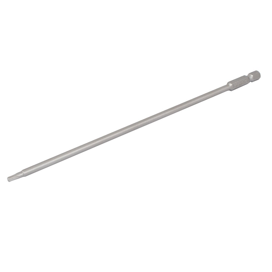 Sourcingmap 200mm Long 1/4" Hex Shank 3mm Hexagonal Tip Magnetic Hexagon Screwdriver Bit