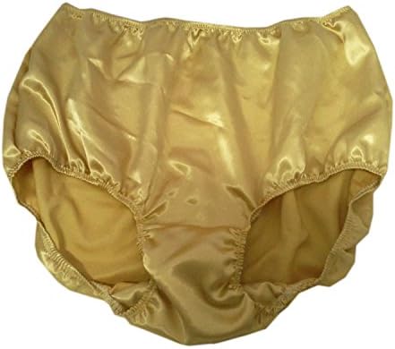 PSGD GLOD Satin Women Knickers Underwear Panties Sissy Briefs Vintage Style