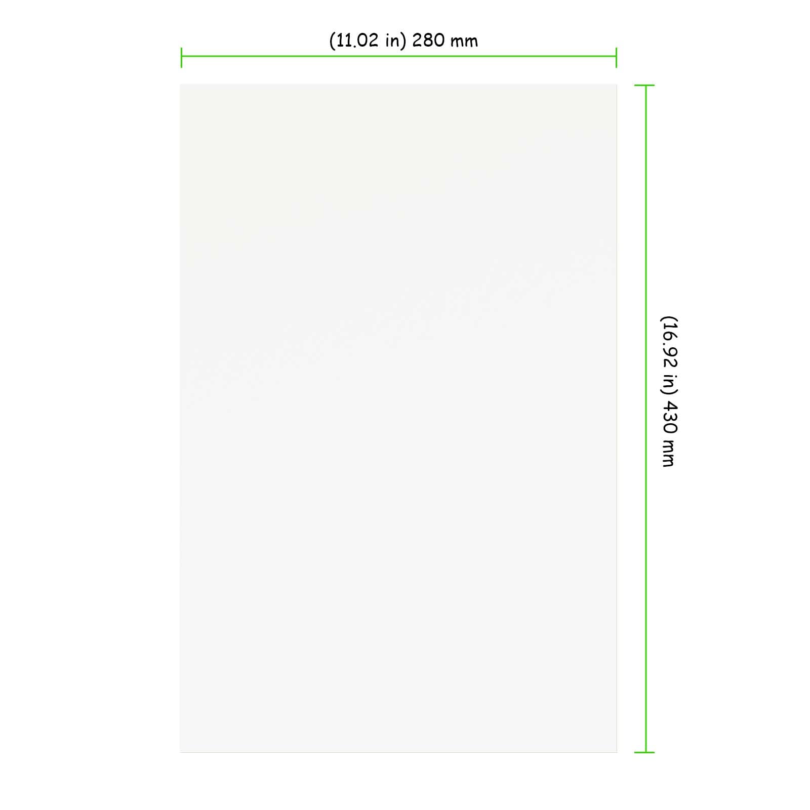 TAICHEUT 50 Pack 11 x 17 Inch Heavy White Chipboard Sheets, Chipboard Sheets, Bright White Backing Board for Art, Prints, Frames and DIY Crafts, White on Both Side, Medium Weight