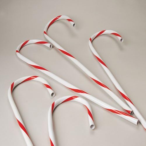 Amazon Com Dollaritemdirect Plastic Candy Canes Sold By 3 Dozens