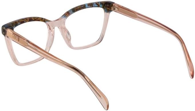 Brille mit Sehstärke für Damen Quadratisch Shiny Transp.peach VTOB92V