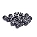 DCFlat Snap-in Short Black Rubber Valve Stem (TR412) 4-Pack for Tubeless 0.453