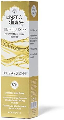 Mystic Divine 5CH Chocolate Light Brown Permanent Liqui-Creme Hair Color 5CH Chocolate Light Brown