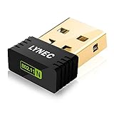 LYNEC UA1 150Mbps Mini Wireless USB Network Adapter 802.11N Wi-Fi USB Nano Dongle Support Windows XP, Windows Vista, Win 7/8/8.1, Mac, Linux v3.0.0.4