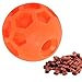 Large Size Dog Treat Ball Interactive Treat Dispensing Dog Toy Pet IQ Treat Ball Made of Environmental and Non-Toxic Bite Resistant Material and 4.5 Inches in Diameter.