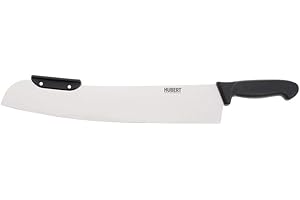 HUBERT® Pizza Knife with Black Plastic Handle Stainless Steel - 16"L Blade