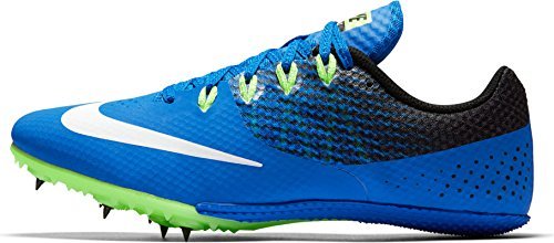 Nike Men's Zoom Rival S 8 Track Spike Hyper Cobalt/White-black-ghost Green -  7 D(M) US
