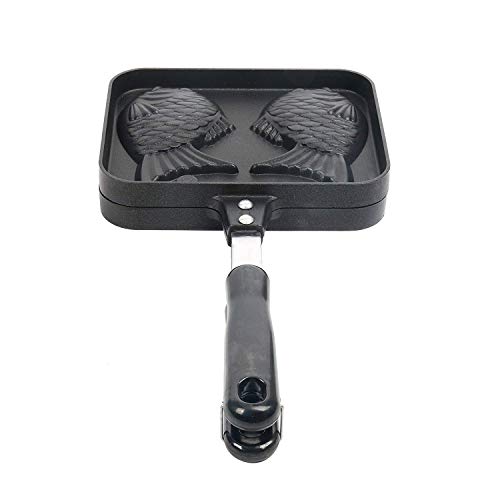 Fish-shaped Cake Pan Waffle Pan Cake Pan Bread Waffle Maker (Fish Mould) (Renewed) - Thumbnail 4