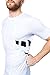 Graystone CCW Holster T-Shirt for Men- Crew Neck Compression Conceal Carry Tactical Clothing (Large, White)