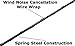 AntennaMastsRus - 21 Inch Black Antenna is Compatible with Chevrolet Silverado 1500 (2006-2025) - Spiral Wind Noise Cancellation - Spring Steel Construction
