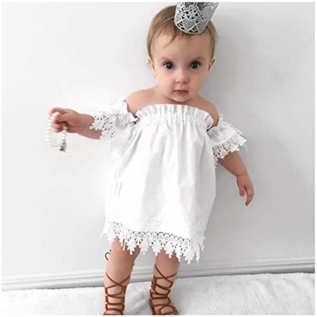 off shoulder frocks for baby girl