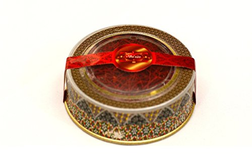 SHIRIN Saffron,Persian Pure & Natural,Premium Quality, Grade 1, All Red,1 Gram(0.035 OZ)