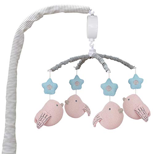 baby girl crib musical mobile