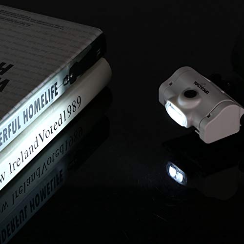 image for YOCTOSUN Rechargeable Headband Magnifier with 2 LED Lights and 5 Detac