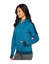 Sudadera con capucha de forro polar de Adidas para mujer.