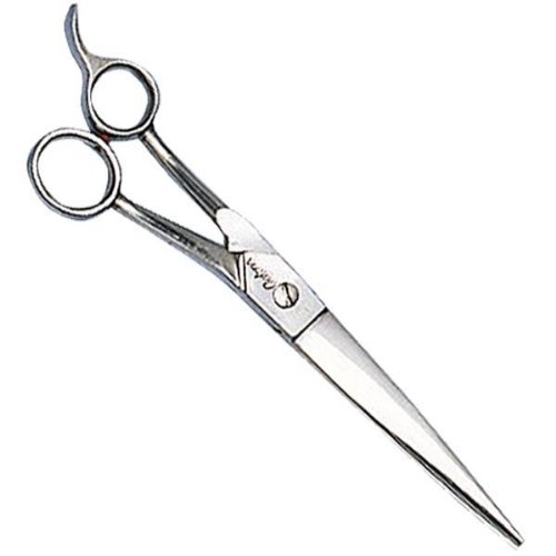 Geib 8 1/2-Inch Stainless Steel Pet Gator Bent Shank Straight Grooming Shear, Small