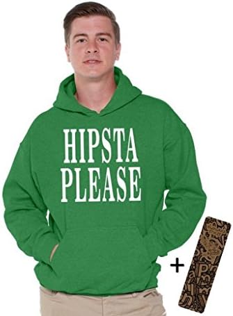 Awkwardstyles Hipsta Please Hoodie Harry Styles Hooded Sweatshirt + Bookmark 5XL Green