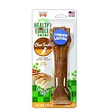 Nylabone Healthy Edibles Chicken Flavored Dog Chew Treat Bone
