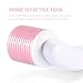 Microneedle Derma Roller Titanium Kit for Face Body Skin Hair Growth with 4 0.3mm 0.25mm Replacement Needles, 6 in 1 Micro Needling Dermarolling Stamp Face Facial Microdermabrasion Roller