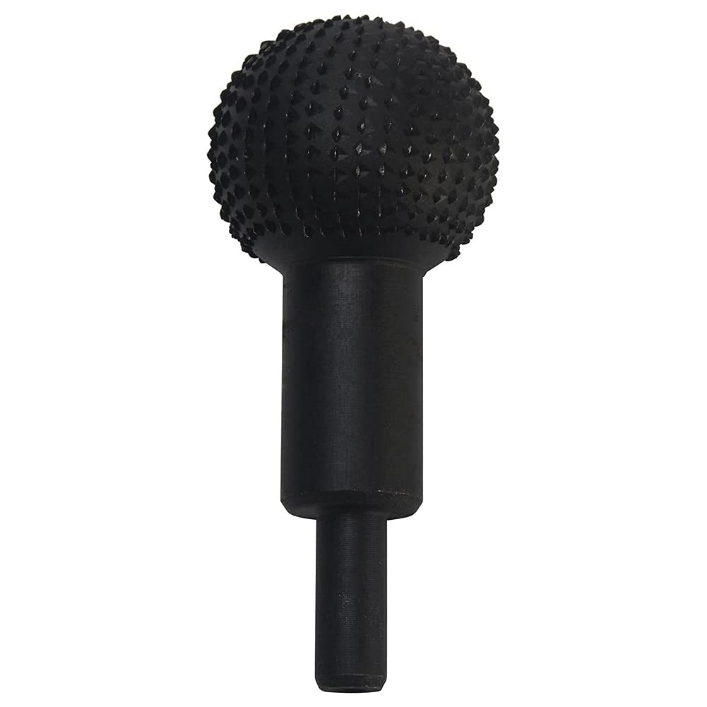 Pokhdye Extreme Sphere Grinding Head Carbide Ball Wood Carving Grinding Head (40mm)