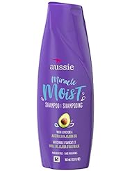 Aussie For Dry Hair, Paraben-free, Miracle Moist Shampoo, W/Avocado and Jojoba, 12.1 Fluid Ounce, 6 Count