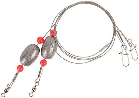 HYAENA Fishing Rigs with Swivels and Snaps-10 Pcs