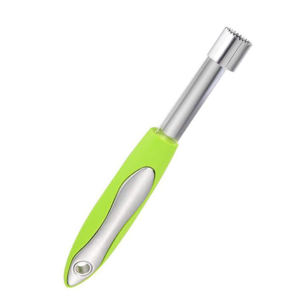 TAORANJU Stainless Steel Apple or Pear Core Remover Tool with Sharp Serrated Edge Vegetables Core Remover Tool for Home and Kitchen