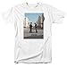 Popfunk Pink Floyd Wish You were Here Rock Album T-Shirt & Stickers - X-Large, White