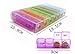 PuTwo Pill Organizer 7 Day, Weekly Pop-Up Pill Case with 28 Compartments,Portable Medicine Organizer 4 Times a Day-Multicolor