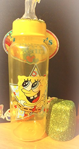 Glitter Spongebob Adult Baby Bottle BABY NIPPLE