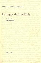 La  langue de l'ineffable