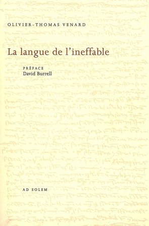 La  langue de l'ineffable