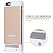 iPhone 6S Plus Battery Case - iPhone 6 Plus Battery Case, BAIDATONG Trianium Atomic S iPhone 6/6s Plus Portable Charger Charging Case (5.5”)- 4200mAh Battery Power Bank (Local gold)